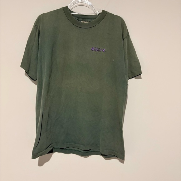 Alore vtg WHEN THE LAST TREE IS DEAD WE REALIZE WE CAN’T EAT MONEY T-Shirt large - Picture 2 of 5